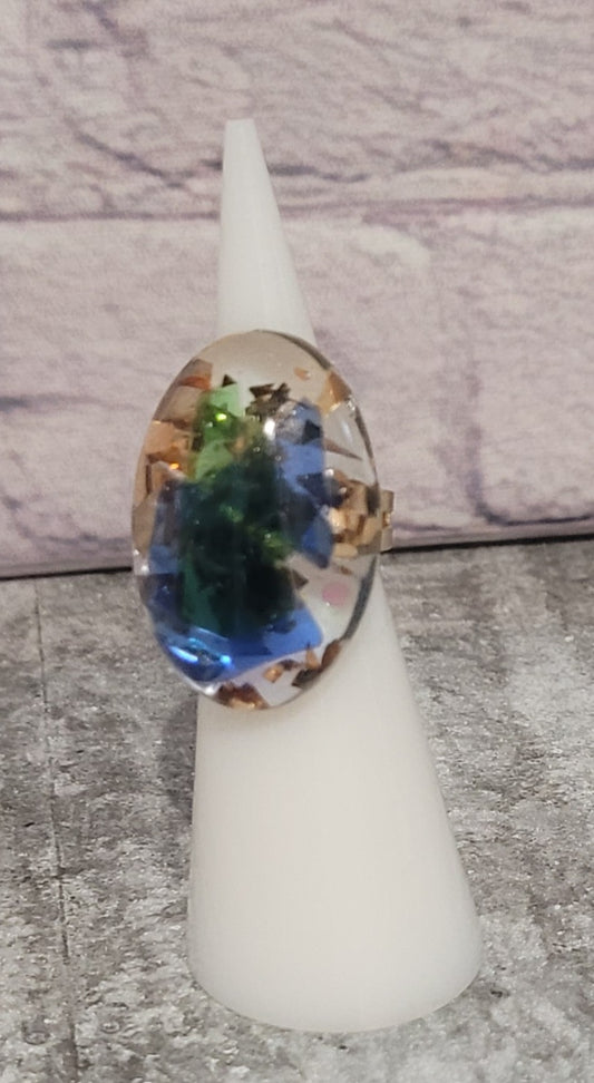 GLASS RING 0047R